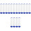 16Pcs Multi Color Calcium Sulfite Shower Head Filter Replacement Tool 1