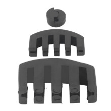 Ensemble de 3 muting pour violon et violoncelle, silencieux en caoutchouc souple, pour pratique, style rond à griffes