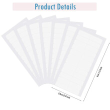84 Pcs Strong Wig Tape Waterproof Sweat-Proof Traceless Biological Wig Double-Sided Tape for Lace Hair Extensions