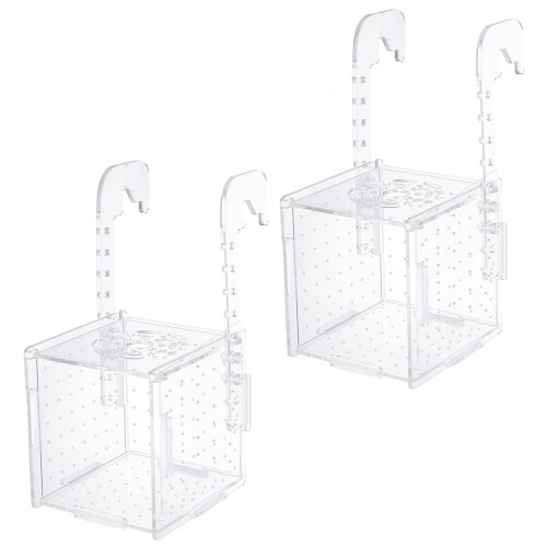 4St Duurzame Transparante Aquarium Broedbox 2
