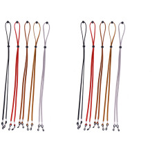 10Stk Gläserband Verstellbar, Stoff, Bunt, Sicherer Halt, Universal