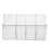 2St Cd Storage Box Transparant Stevig Plastic Met Modern Design 1