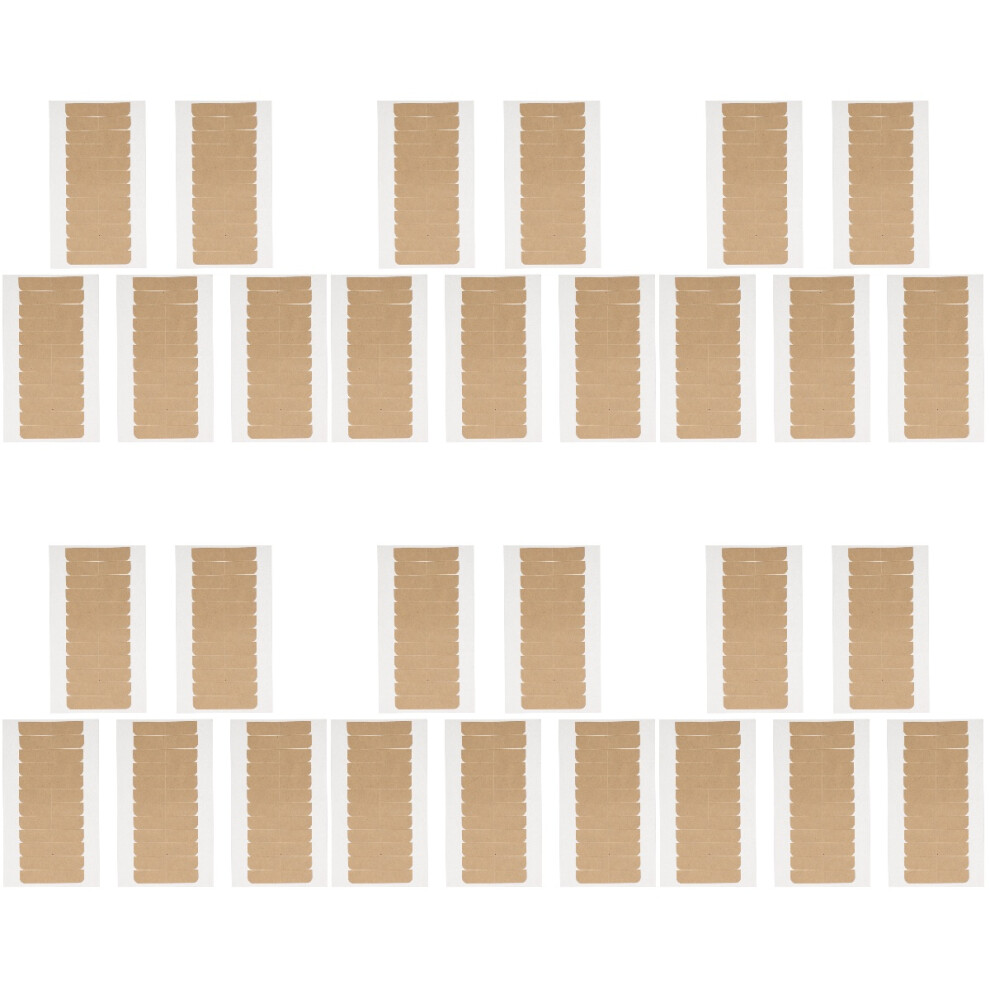 Iplusmile Unisex Lightweight Khaki Hair Extension Adhesive Strips For Wig Tape