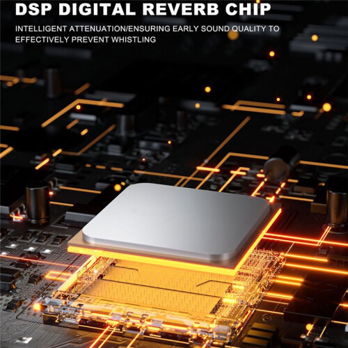 Professioneel Geluid Randapparatuur Stereo Digitale Galm Multi-Effect DSP-Processor Audioprocessor US-Stekker 2