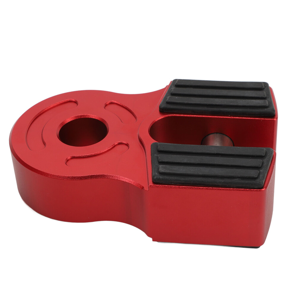 Winch Shackle Mount 6061 Aluminum 30,000 Lb Capacity For Atv Utv Suv Pickup Red 7641386427505