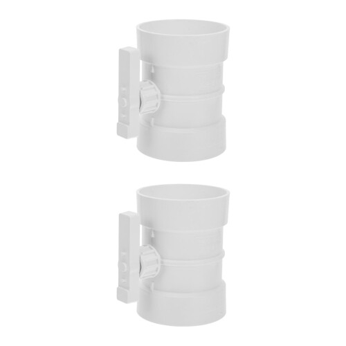 2Pièces Valve De D'air En PVC Pour Conduits