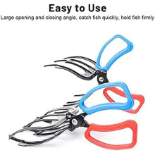 Fishing Pliers Gripper Metal Fish Control Clamp Claw Tong Grip Tackle Tool Control Forceps for Catch Fish