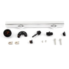 For K20 K24 FD2 CL7 DC5 Fuel Rail K Series Fuel Rail with Oil Pressure Gauge Fuel Rail Gauge A2