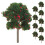 10Pièces Arbres Miniatures Pomme Décor Réaliste 10