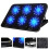 2Pièces Support Pliable Noir Ventilateur Refroidisseur Portable Laptop 11