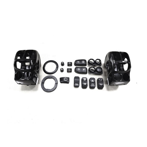 Handlebar Control  Housing Button Kit for  Road King Street Glide FLHX 1