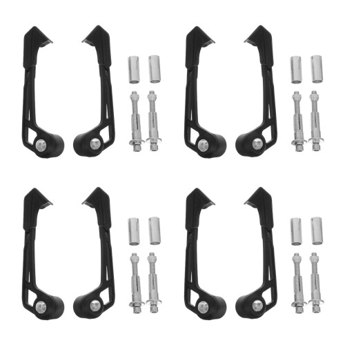 4Sets Plastic Metal Motorcycle Handle Guard for Dirt Bikes Atv Scooter