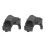 2Pcs Easy Assembly ABS Model Railway Tunnel for Playing and DIY 1
