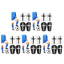 10Paires Protège-Tibias Football PU Entraînement & Match