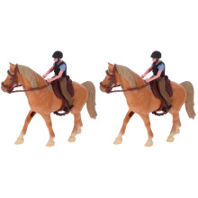 2Pièces Personnages Modèles Décor Ferme