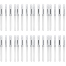 32Pièces Pinceaux Silicone Transparent Pour Précis