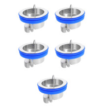 5Pcs Copper Indoor Drain Strainer Floor Shower Drain Cover Multi-Color
