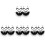 8Ensembles Accessoires Costume Barbe Lunettes 1