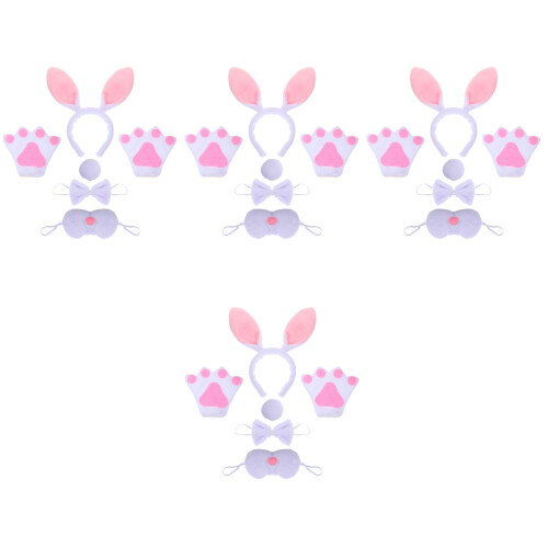 4Ensembles Kit Cosplay Bandeau Oreilles