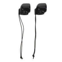 2Pcs Compact PVC Scuba Tank Valve Caps Black Dust Shields