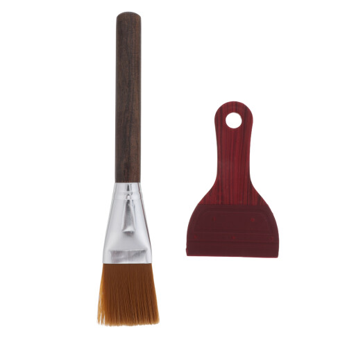 1Set Compact Tea Brush and Tool for Effective Tea Utensil Care