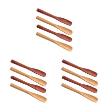 12Pcs Wooden Shoehorns Household Shoe Lifters Easy to Use