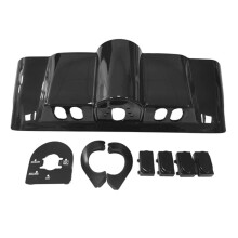Schwarzer Schalterkappensatz für die Innenverkleidung Von für -Davidson Touring Electra Street Glide (1996-2013)