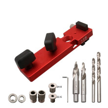 Aluminum Profile Drill Guide Punch Locator, Single Hole Profile Drill for 2020 3030 4040 Profiles Punching Drilling Tool