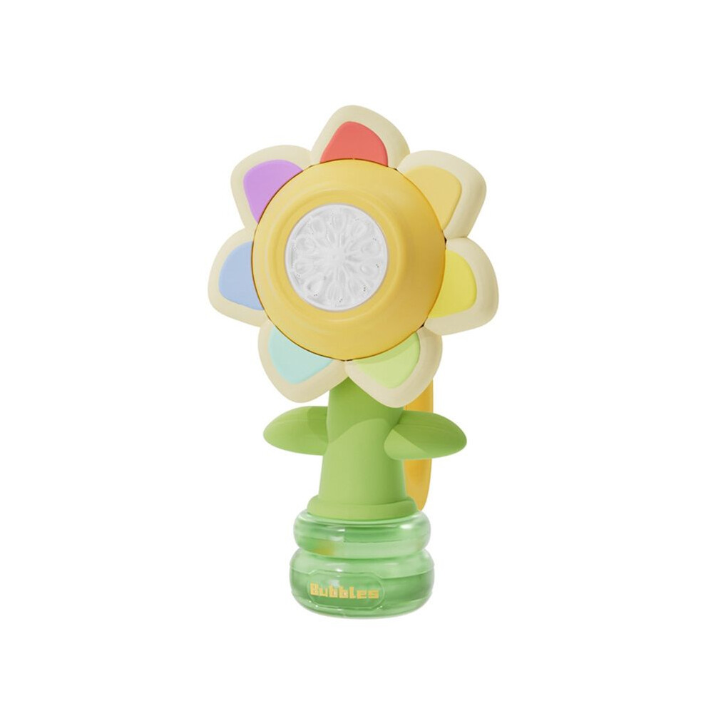 Sunflower Dancing Bubble Machine, Swing Electric Automatic Bubble Machine, Soap Blower, Party Toy Children's Gift 4712847547377