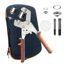 Heavy-Duty Grommet Kit,Snap- Installation Tool Eyelet and Grommet Tool Kit for DIY Tarp Ring Repair and Installation