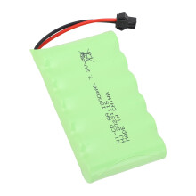 Batterie RC en lithium polymère 7,2 V 1800 mAh avec connecteur noir SM 2P