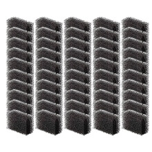 50 Pack Cat Water Fountain Sponge Filters, Replacement Filters for 67oz/2L Pet Fountain 65oz/1.85L Dog Drinking Fountain