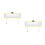 2Pièces Auto ABS Multiangles Avec Ventouse Et Rotation 360 5