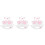 3Ensembles Costume Chat Oreilles Peluche Bow Tie Et 3