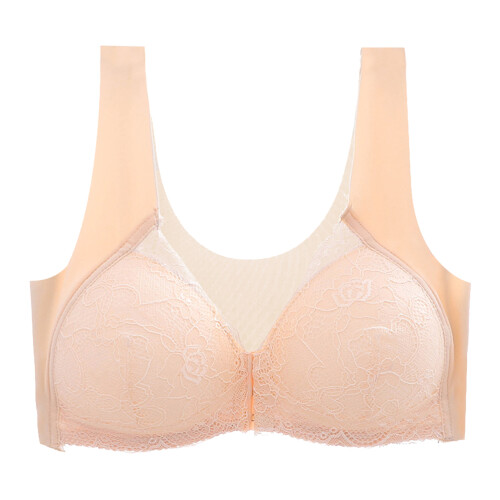 2St Comfortabele Beige Frontsluiting , Naadloos En Beugel 1