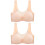 2St Comfortabele Beige Frontsluiting , Naadloos En Beugel 5