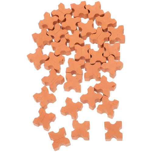 90Pièces Mini Simulées Rouge Pour Modèles Et Décorations 2