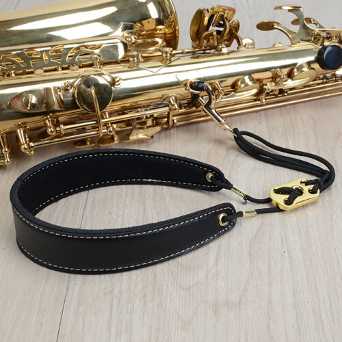 12Pièces Saxophone Cuir Réglable Confort Assortiment Cou 2