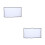 2Sets High Definition White Projector Screen for Office Classroom Use 7