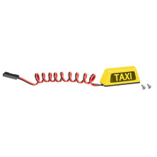 TAXI Autodaklamp Universeel voor RC Auto 1/10 RV 1/8 Klimvoertuig Terreinwagen DIY Retrofit RC Auto R160 Geel