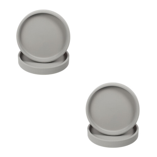 2Pièces Support En Céramique Pour Pots De Fleurs Antidérapant