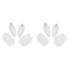 4Paires Moufles Chauffantes Paraffine Fermeture Snap Confort