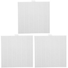 3Pcs Portable White Nail Dust Vacuum Collector Replacement Filters