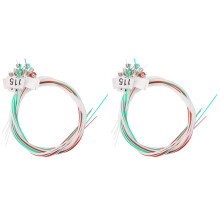 2Ensembles Cordes De Lyre Nylon Durables Accessoires Multicolores