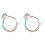 2Ensembles Cordes De Lyre Nylon Durables Accessoires Multicolores 1