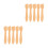 10Pcs Durable Bamboo Makeup Spatulas Mini Cosmetic Tools for Skincare 6