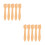 10Pcs Durable Bamboo Makeup Spatulas Mini Cosmetic Tools for Skincare 7