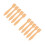 10Pcs Durable Bamboo Makeup Spatulas Mini Cosmetic Tools for Skincare 8