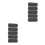 10Pcs Grey Washable Baby Changing Pads Reusable Bamboo Charcoal Liners 3