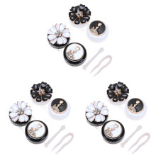 6Paires Boîtes De Rangement Lentilles Colorées Portables